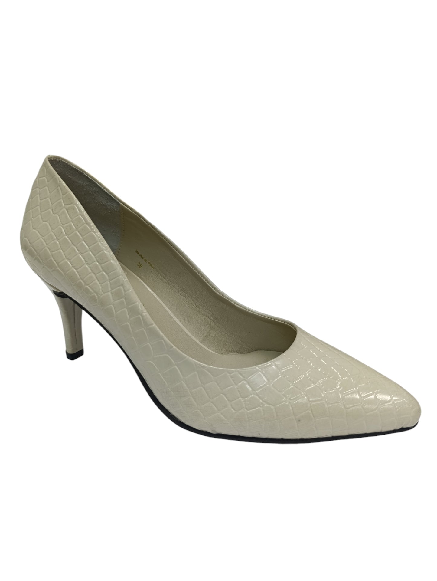 Zapatos de Vestir marca Foresta, modelo Arlene en color Hueso. Perfecto para eventos especiales.